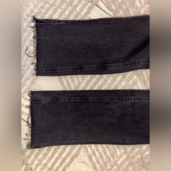 Black bedazzled skinny jeans. - Picture 6 of 6